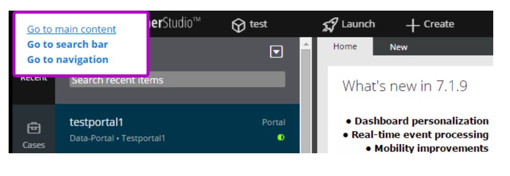 SKIP TO MAIN CONTENT LINK EXAMPLE visual data 3
